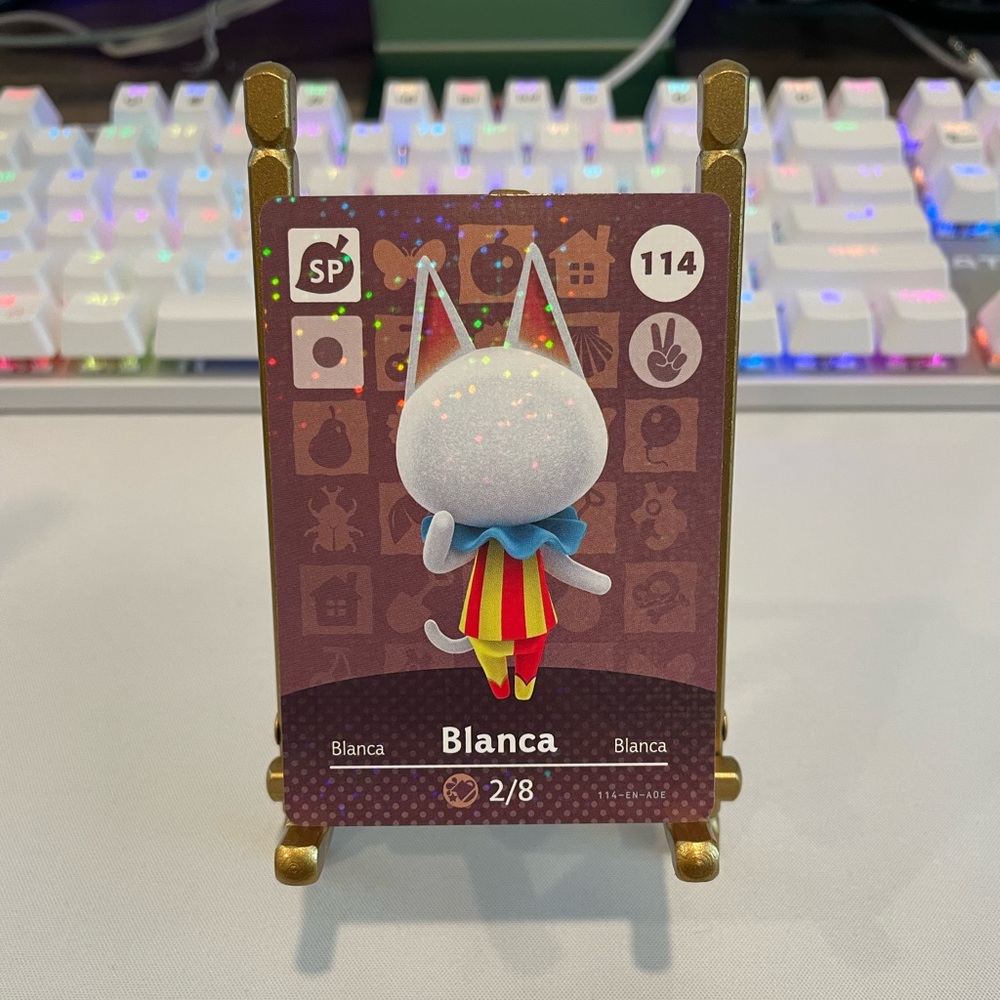 Animal Crossing amiibo Blanca 114 Series 2